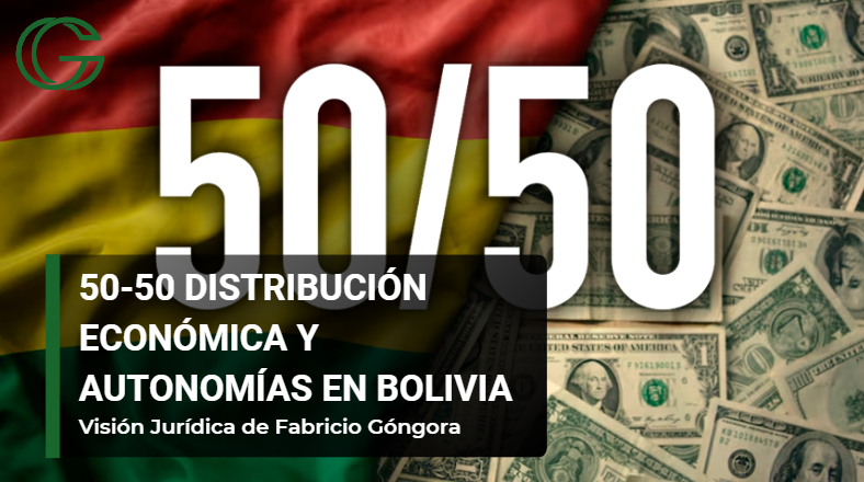 Distribución económica 50-50 y su viabilidad legal y constitucional en nuestro país, explicación por el abogado Fabricio Góngora.